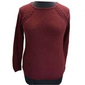 Sonoma Knit‎ Sweater Textured Pullover Long Sleeve  SKUW514